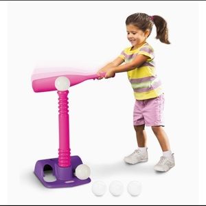 Little Tikes, T-Ball Set (NEW IN BOX) - Pink